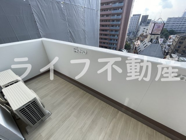 プレサンスＮＥＯ新深江リュミエル のバルコニー|バルコニー付きです