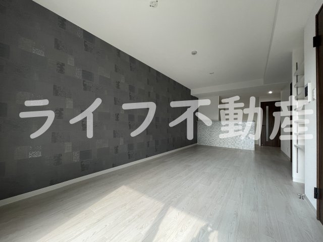 プレサンスＮＥＯ新深江リュミエル の居間・リビング|リビングです