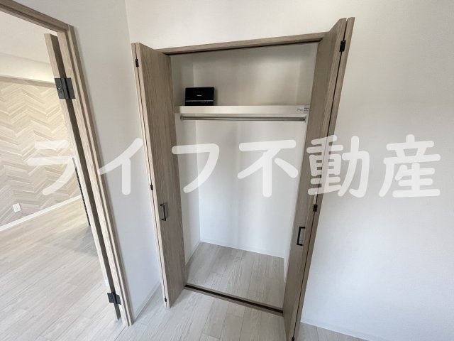 プレサンスＮＥＯ新深江リュミエル の収納|収納豊富です