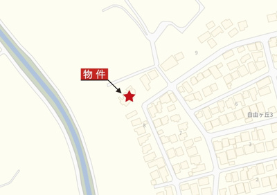 【地図】 | 鈴鹿市自由ヶ丘3丁目 | 詳細Map