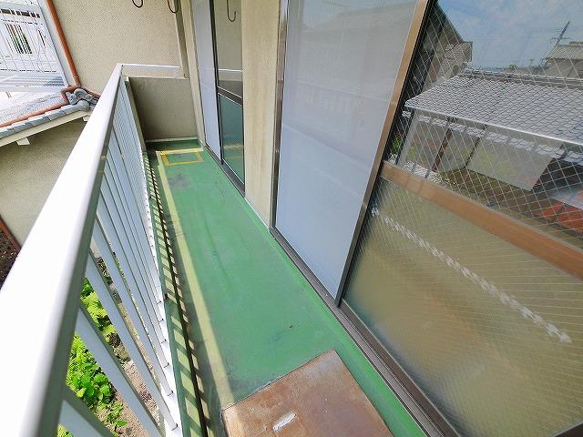 メープルハイツのバルコニー