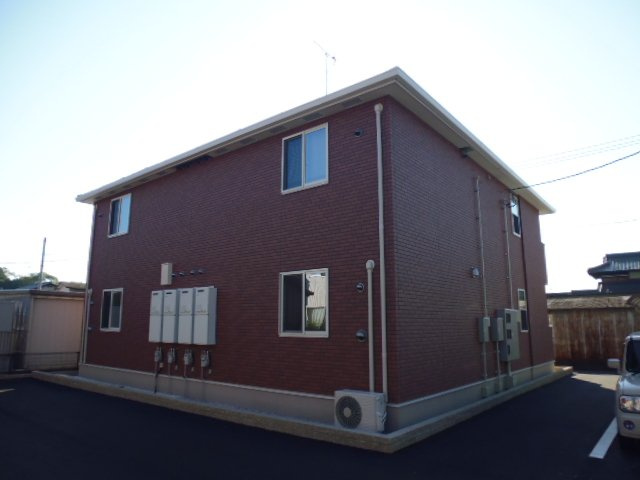 倉敷市児島柳田町のアパートの外観