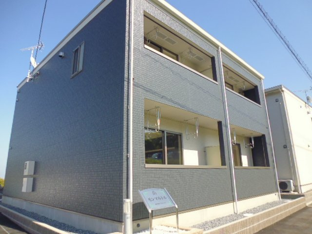 倉敷市菰池３丁目のアパートの外観