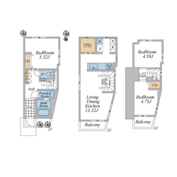【間取り】 | ご自宅から現地まで、当社スタッフがお車にて、「お迎え・お送り」をしております。ぜひお気軽にお問い合わせくださいませ♪
