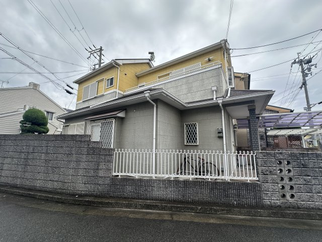 高石市加茂２丁目（４LDK）の前面道路含む現地写真