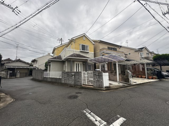 高石市加茂２丁目（４LDK）の前面道路含む現地写真