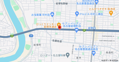 【地図】 | メイプル岩塚本通