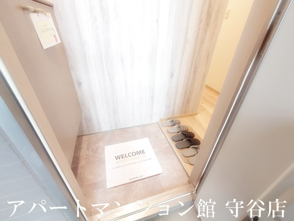 メゾン森Ⅵの玄関