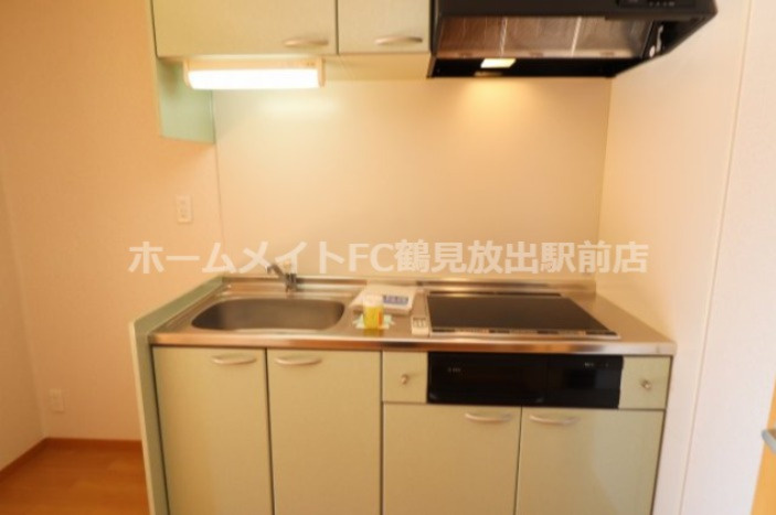 東大阪市西堤西のハイツのキッチン