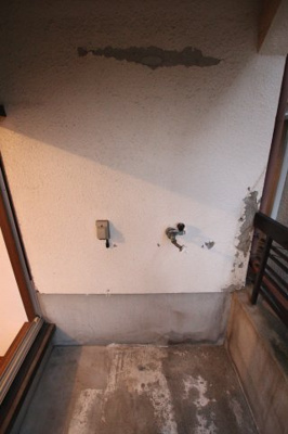 【設備】 | 河内長野市寿町4-8 | 室外洗濯機置場