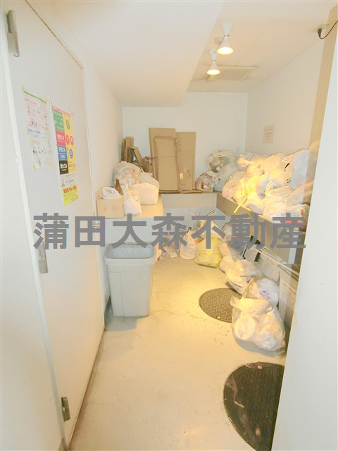 パークアクシス蒲田弐番館のその他共用部分|曜日時間関係なくゴミ出し可能なゴミ捨て場！