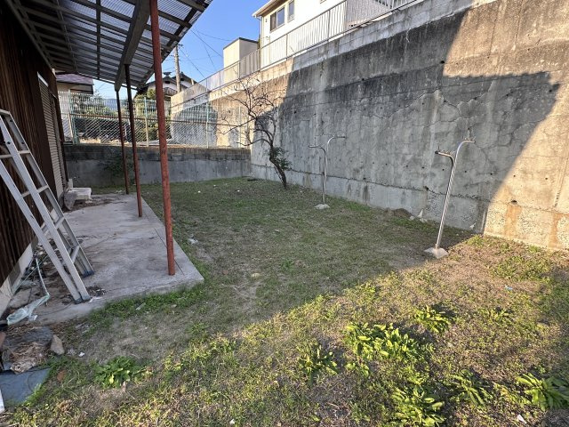 上島田7丁目＿中古戸建の庭