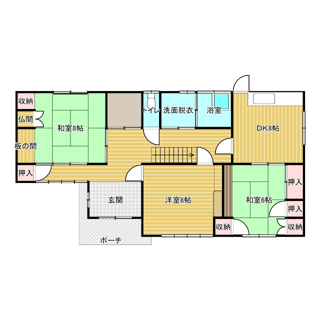 上島田7丁目＿中古戸建の間取り