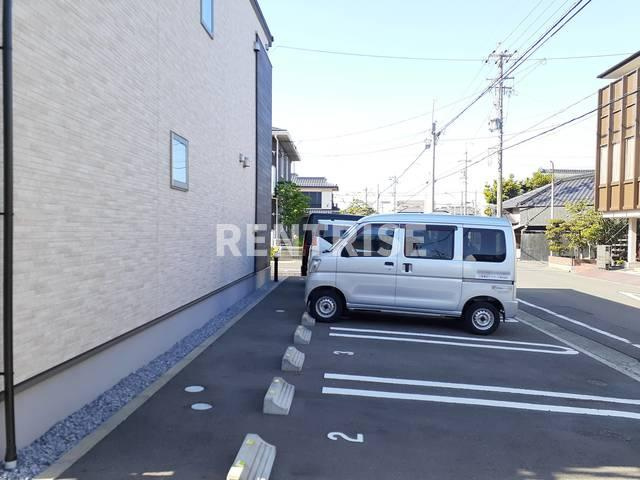 一宮市柳戸町１丁目のアパートの駐車場|駐車場