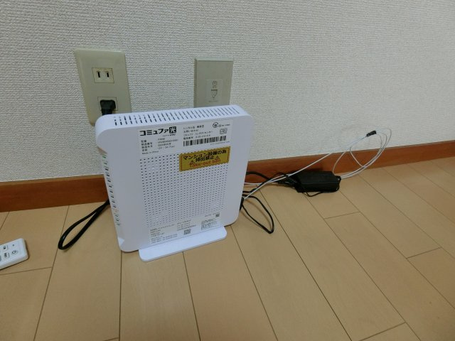 坂本マンションのその他|ネット無料（コミュファ光）が備え付け！インターネットを引く手間が省けますよ！