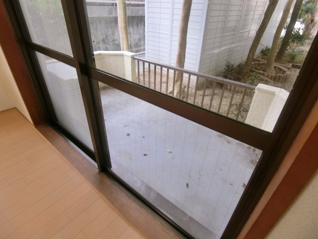 坂本マンションのバルコニー