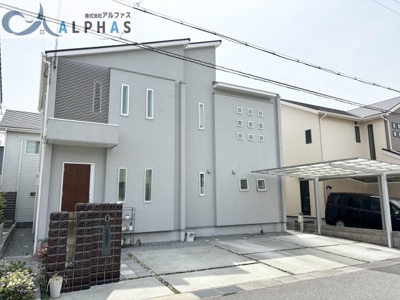 【外観】 | 加古郡稲美町国安二丁目　一戸建て | 区画整理地内の閑静な住宅街にある住友不動産施工の一戸建て♪
2023年8月外壁塗装リフォーム済物件♪