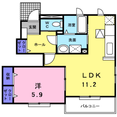 キャトルマーゴの間取り