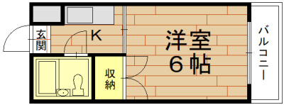 ピエスあさのの間取り
