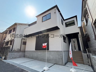 【外観】 | 神戸市垂水区中道5丁目　新築戸建　仲介手数料無料！ | 建物外観を気になさる方へ、見た目の良い物件です