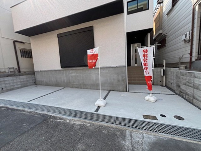 【駐車場】 | 神戸市垂水区中道5丁目　新築戸建　仲介手数料無料！ | カースペースがあります