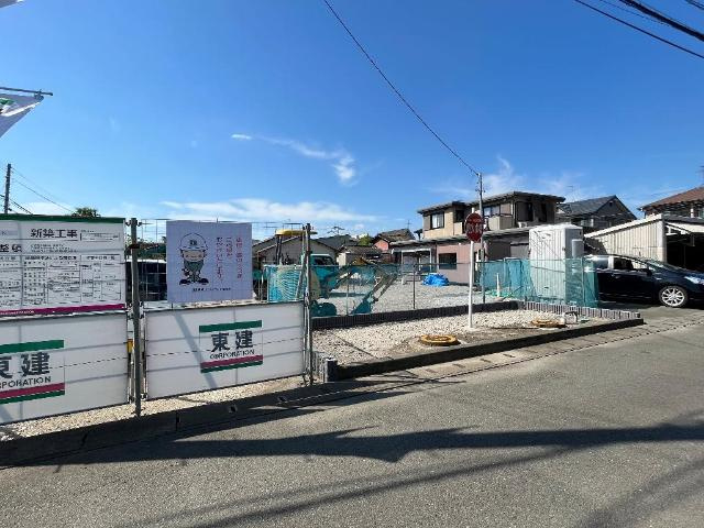 アジュールの外観|建築現場