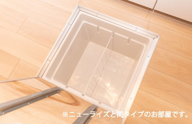 ウェスト須屋の収納|大きなスペースがあり、収納には困りません