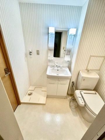 サングレートESAKAⅡの洗面所