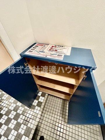 サングレートESAKAⅡの収納|下駄箱