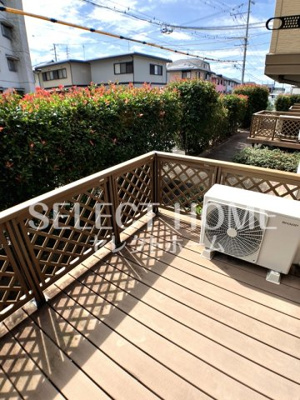 【バルコニー】 | オリーブＡ棟 | 陽当たり良好なバルコニーです