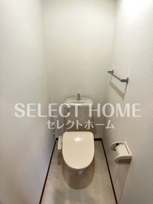 【トイレ】 | オリーブＡ棟 | 落ち着いた色調のトイレです
