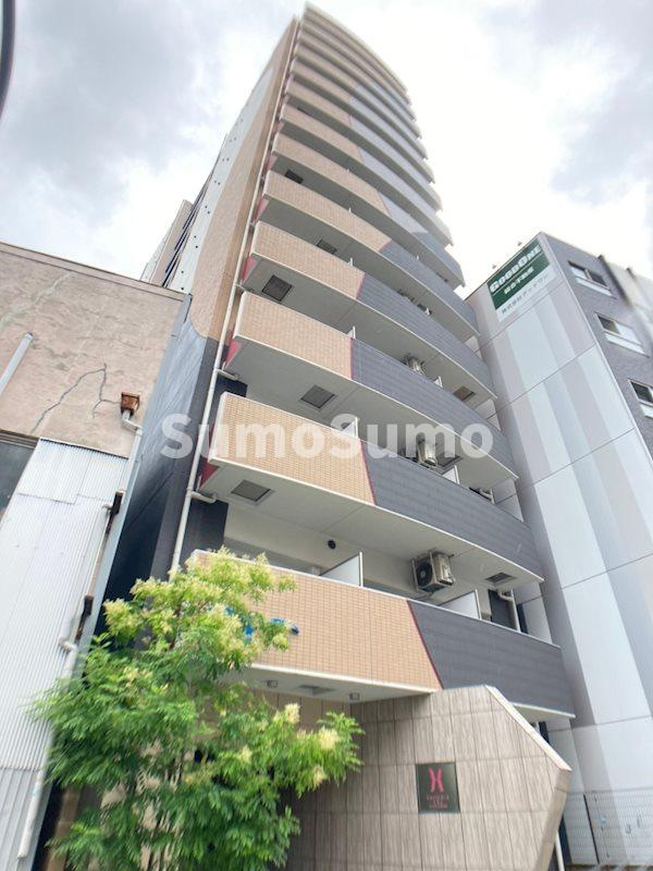 大阪市浪速区大国１丁目の賃貸マンションの外観|落ち着いた雰囲気の外観です