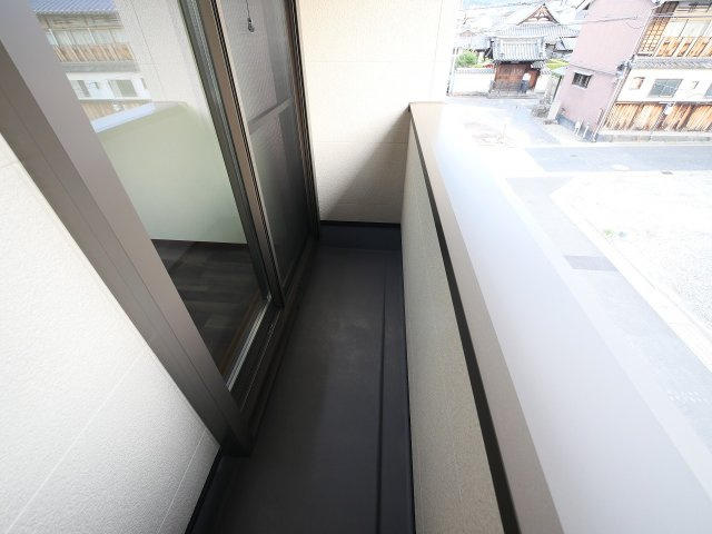 R＆Kならまちのバルコニー|広々としたバルコニーです