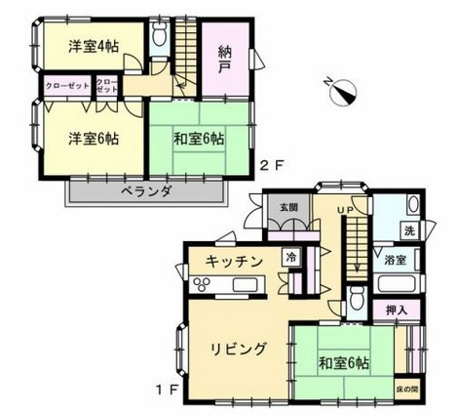 【間取り】 | 東伊豆町奈良本　戸建