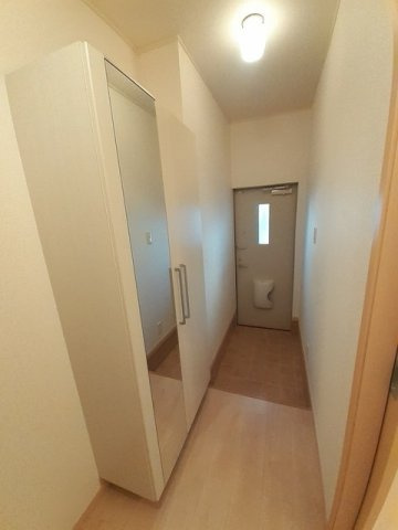 サニーリブＡ棟の玄関