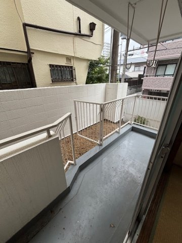 緑地公園第一ダイヤモンドマンションのバルコニー|広々としたバルコニーです