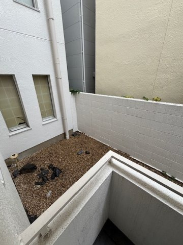 緑地公園第一ダイヤモンドマンションの庭|お庭で自由な時間を過ごせます