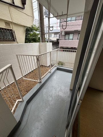 緑地公園第一ダイヤモンドマンションのバルコニー|陽当たり良好なバルコニーです