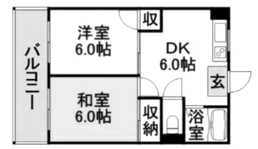レジデンス西町の間取り