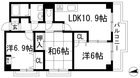 【間取り】