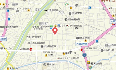 【地図】 | ベルマティーナ南松山