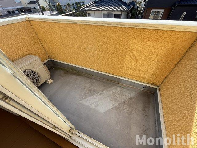 イジュデタッチのバルコニー