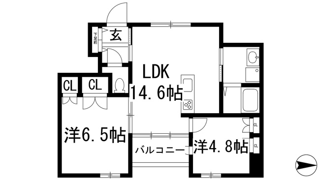 【間取り】 | グリーンコートARAMAKI