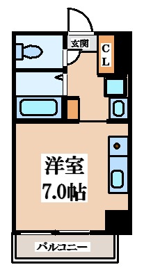【間取り】 | パークモダン高井田
