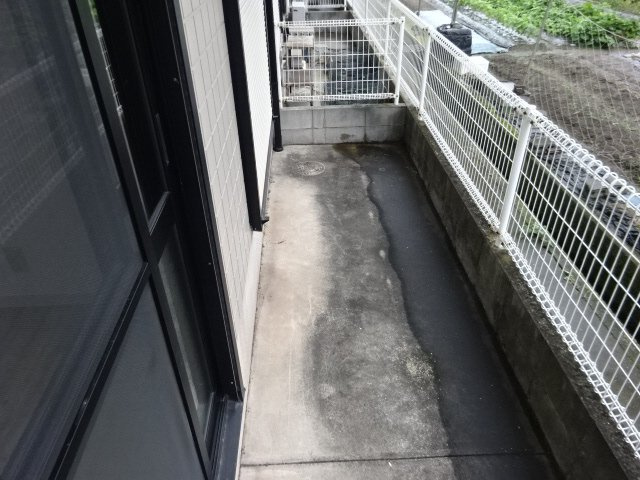 コスモハイツのバルコニー