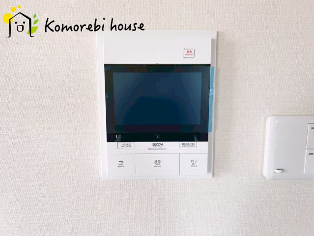 プラウド宮原ガーデニアの防犯設備|モニター付インターホンです