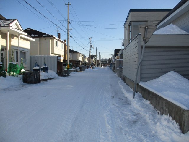 【前面道路含む現地写真】 | 厚別北2条2丁目