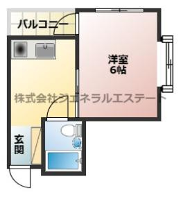 ロイヤルハイツ萱島の間取り