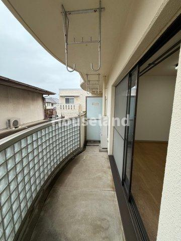 グリーンプラザ雑賀のバルコニー