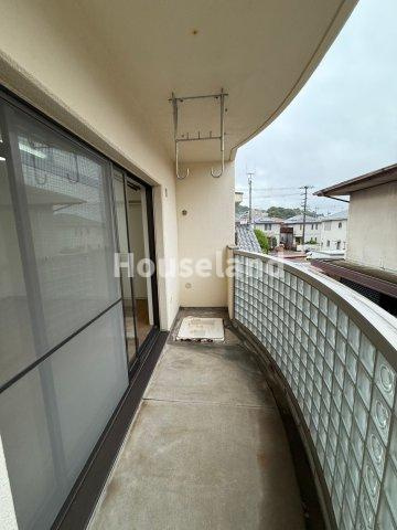 グリーンプラザ雑賀のバルコニー